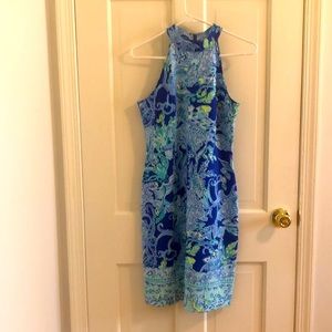 Lilly Pulitzer scuba material dress